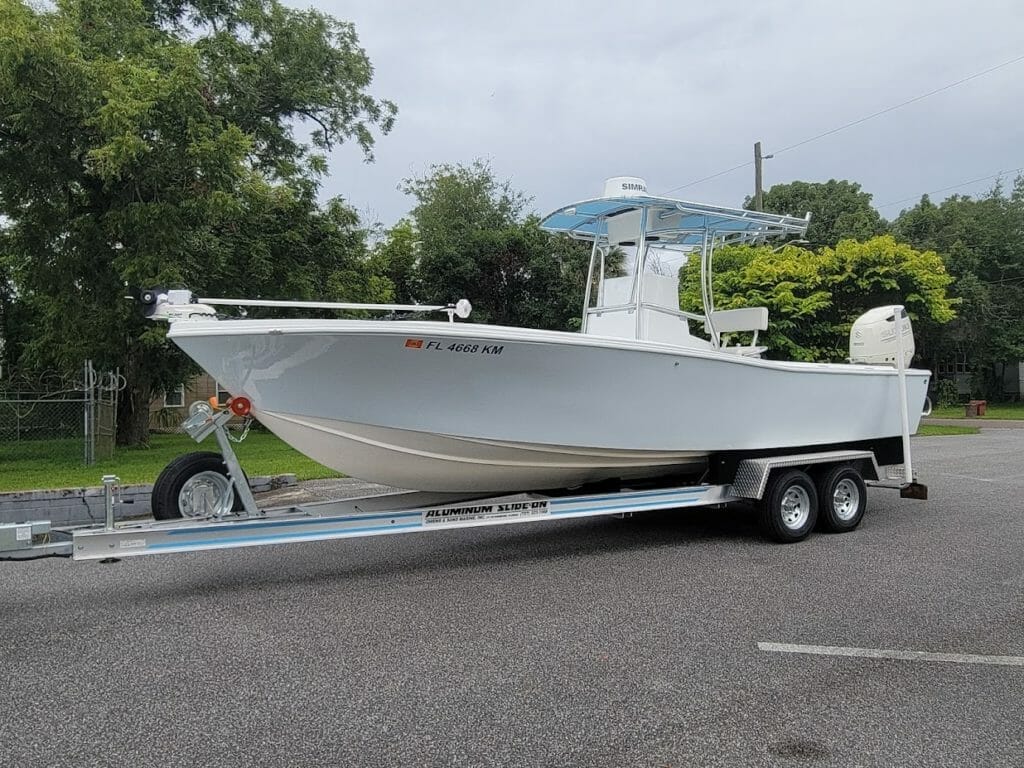 mako slide on aluminum boat-trailers