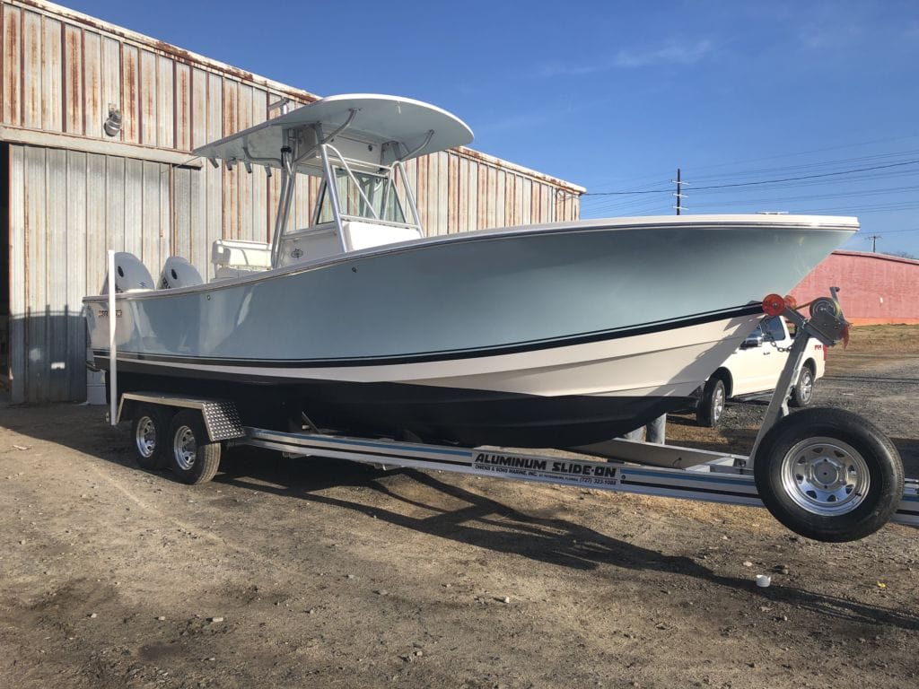 regulator slide on boat trailer