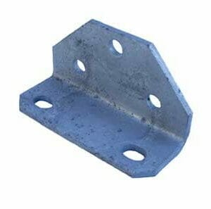 Galvanized Cross-member "L" Brackets-PT2205-ADJ "L" BRKT 3" [ROLLER]