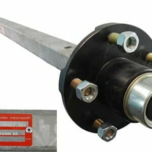 1.5" x 1.5" 48" Track 37-1/4"SC Straight Spring Axles-PH2300 ? 1.5X1.5X48TR 37-1/4SC 5L [MT14]