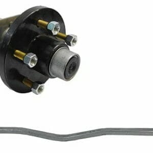 2"x2" 93" Track 76" SC "V" Spring Axles-5L HD