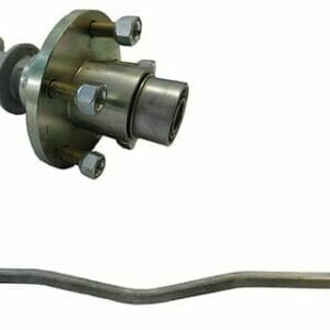 2"x2" 93"Track 77"SC "V" Spring Axles-PH6006 -2X2X93TR 77 SC 5L ED