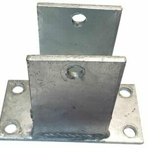 Bolt On Equalizer Hangers-PK1810-EQUALIZER PLATE BOLT-ON 4-1/2 GALV