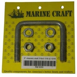 3" CHANNEL U-BOLT KIT